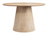 Legno Natural MDF and Plywood Round Dining Table