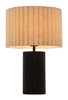 Aurora Beige & Black Steel Table Lamp