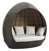 Naru Gray Aluminum and Polyester Sofa for Outdoor Use