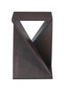 Alba Walnut Mango Wood Square Accent Table
