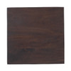 Alba Walnut Mango Wood Square Accent Table