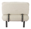Aperto Beige Aluminum and Olefin Chaise for Outdoor Use