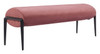 Glatt Brown Steel and Polyester Bench
