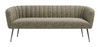 Deco Green Tweed Steel and Polyester Sofa