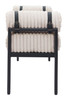 Barrow Cream Steel and Polyester Bench