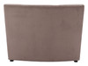 Garbi Beige Poplar Wood and Polyester Modular Sectional