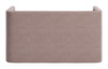 Trippel Taupe Pine Wood and Polyester Loveseat