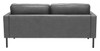 Decade Vintage Gray Steel and Polyester Sofa