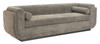 Sereneu Green Tweed Steel and Polyester Sofa