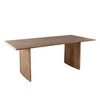 Nara Dining Table in Caramel, 80 x 40 x 30 Inches for Dining Room Furniture