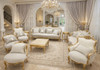 Premium Traditional Palace Furniture | Master-Carved Gold & Velvet Collection