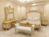 Ivory & Gold Majestic Victorian Bedroom Collection