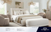Cloud Queen Bed Boucle in Boucle or Fabric Upholstery, 69 x 91 x 44 Inches