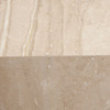 Ark Beige Coffee Table, Beige Marquina Marble, 48 in. W x 24 in. D x 14 in. H