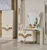 Zen Bedroom (Queen Frame With Headboard & Dresser With Mirror & 2 Nightstand)
