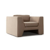 Rift Chair in Performance Velvet Upholstery, 44 in. W x 38 in. D x 29 in. H