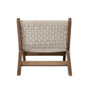 Laurel Chair in Woven Rope / Caramel, 26 x 32 x 28 Inches, Fully Assembled