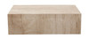 Ark Beige Coffee Table, Beige Marquina Marble, 48 in. W x 24 in. D x 14 in. H