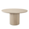 Siren Dining Table in Light Natural, 54-Inch W x 54-Inch D x 30-Inch H