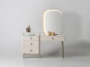 Bern Bedroom (Queen Frame With Headboard & Dresser With Mirror & 2 Nightstand)