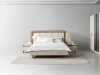 Bern Bedroom (Queen Frame With Headboard & Dresser With Mirror & 2 Nightstand)