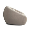 Lena Swivel Chair, Fawn Alpaca, 42 x 43 x 31 Inches for Living Room Seating