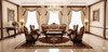 Imperial Victorian Gold-Leafed Royal Living Room Set