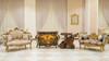 Luxury Royal Sofa Set & Table for Elegant Living Room