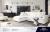 Ivy Modular Corner, White Faux Shearling, 34-Inch W x 34-Inch D x 34-Inch H