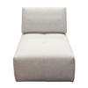 Jazz Modular Seating in Barley Fabric with Independent Adjustable Backrests