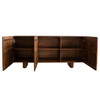 Indigo Sideboard, Honey, 72-Inch W x 18-Inch D x 32-Inch H, Fully Assembled