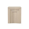 Sonoma Coffee Table in Light Natural, 40 x 40 x 16 Inches, Fully Assembled