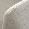 Larson Sofa, Light Barley Fabric, 83 x 34 x 32 Inches, 18.5-Inch Seat Height