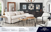 Arcadia Modular Universal Sofa in Cream or Grey Fabric, 77 x 41 x 33 Inches