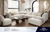 Dove Chair in Cream Fabric, 27 in. W x 29 in. D x 29 in. H, Fully Assembled