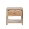 Sadler Nightstand in Natural / Cane, 24 x 18 x 24 Inches, Fully Assembled
