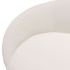 Celine Sofa in Light Cream Velvet / Brushed Gold Base, 99 x 51 x 33 Inches