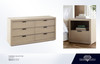 Sonoma Dresser, Light Natural, 60 in. W x 18 in. D x 30 in. H Bedroom Storage