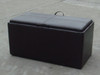 Espresso 3-Piece Storage Ottoman Set with Removable Tray and Two Cube Stools