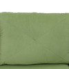 Apple Green 4-Piece Massa Flannel Modular Corner Sectional Sofa with Armless