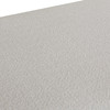 White Sherpa Loveseat with Supportive Seat Cushioning and Tailored Upholstery
