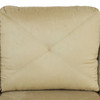 Beige 3-Piece Microfiber Sectional Sofa with Left-Facing Chaise and Lift-Top