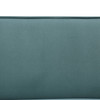 Green Flannel Convertible Sleeper Sofa with Adjustable Construction and Profile