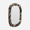 Bronte 30-Inch Mirror - Dark Mix Petrified Wood