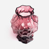 Milly 9-Inch Vase - Smoked Plum Glass