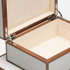 Cooper 29-Piece Box Set - Blanc Realistic Faux Shagreen and Walnut Veneer - Set Of