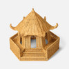 Bardot Decorative Pagoda - Light Honey Rattan - Small