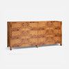 Lindsey 72-Inch Dresser - Gray Burl Veneer
