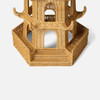 Bardot Decorative Pagoda - Light Honey Rattan - Large
