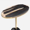 Aspen 20-Inch Accent Table - Light Mix Petrified Wood